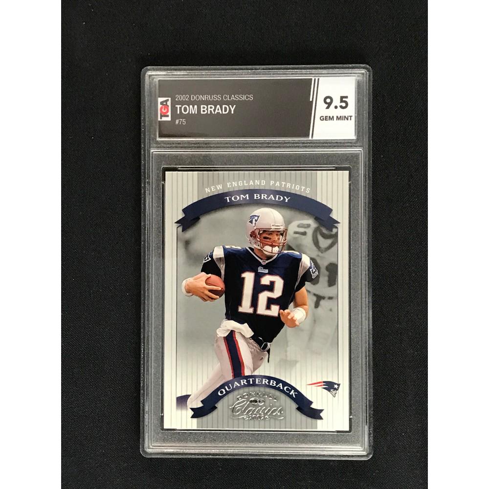 2002 Donruss Classics Tom Brady Tga 9.5 (1 of 2)