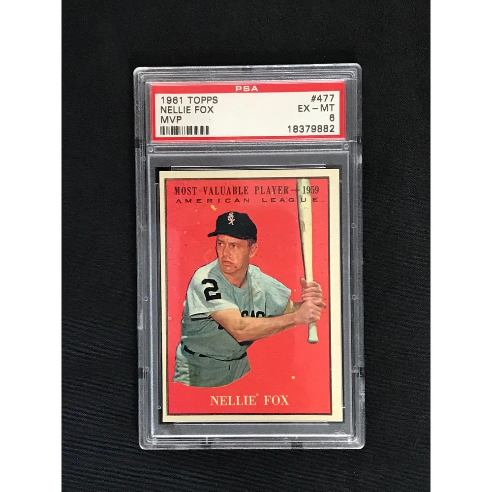 1961 Topps Nellie Fox Psa 6 (1 of 2)