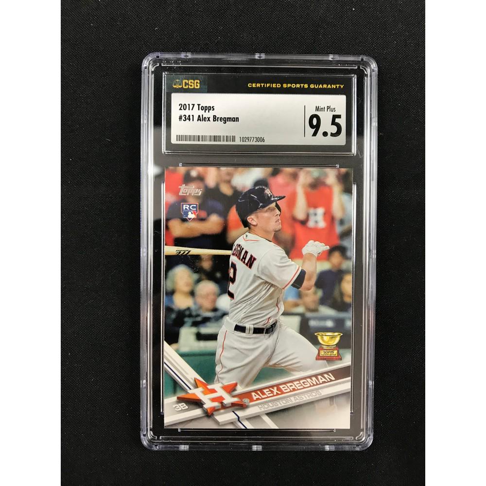 2017 Topps Alex Bregman Rookie Csg 9.5 (1 of 2)