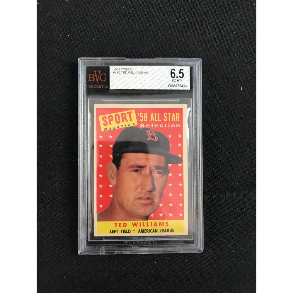 1958 Topps Ted Williams Allstar Bgs 6.5 (1 of 2)