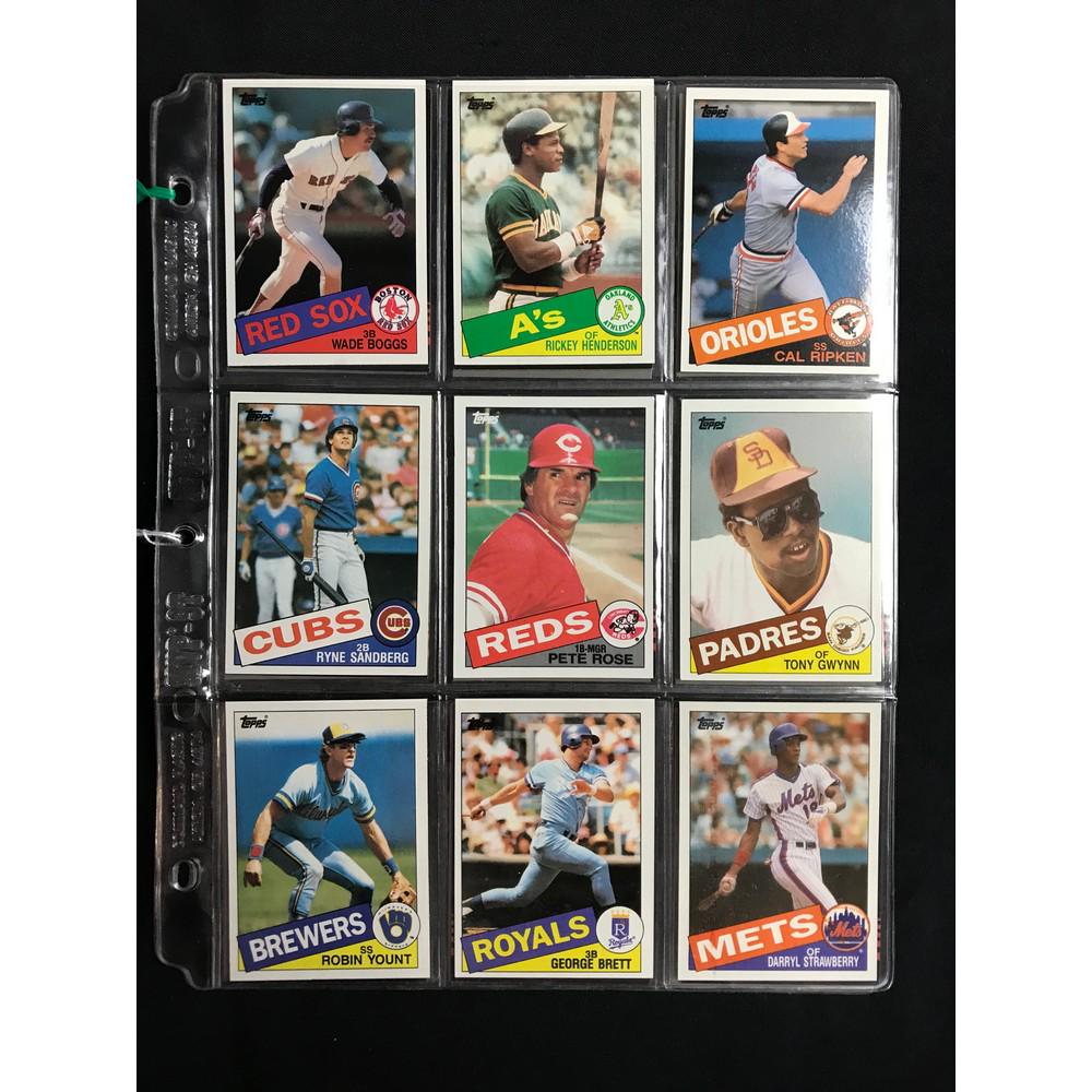 (27 Diff) 1985 Donruss/fleer/topps Stars & Hof's (1 of 4)