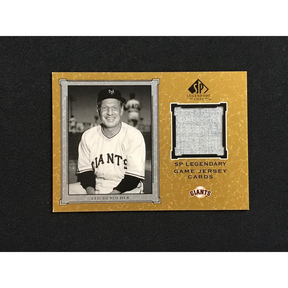 2001 Sp Leo Durocher Jersey Card (1 of 2)