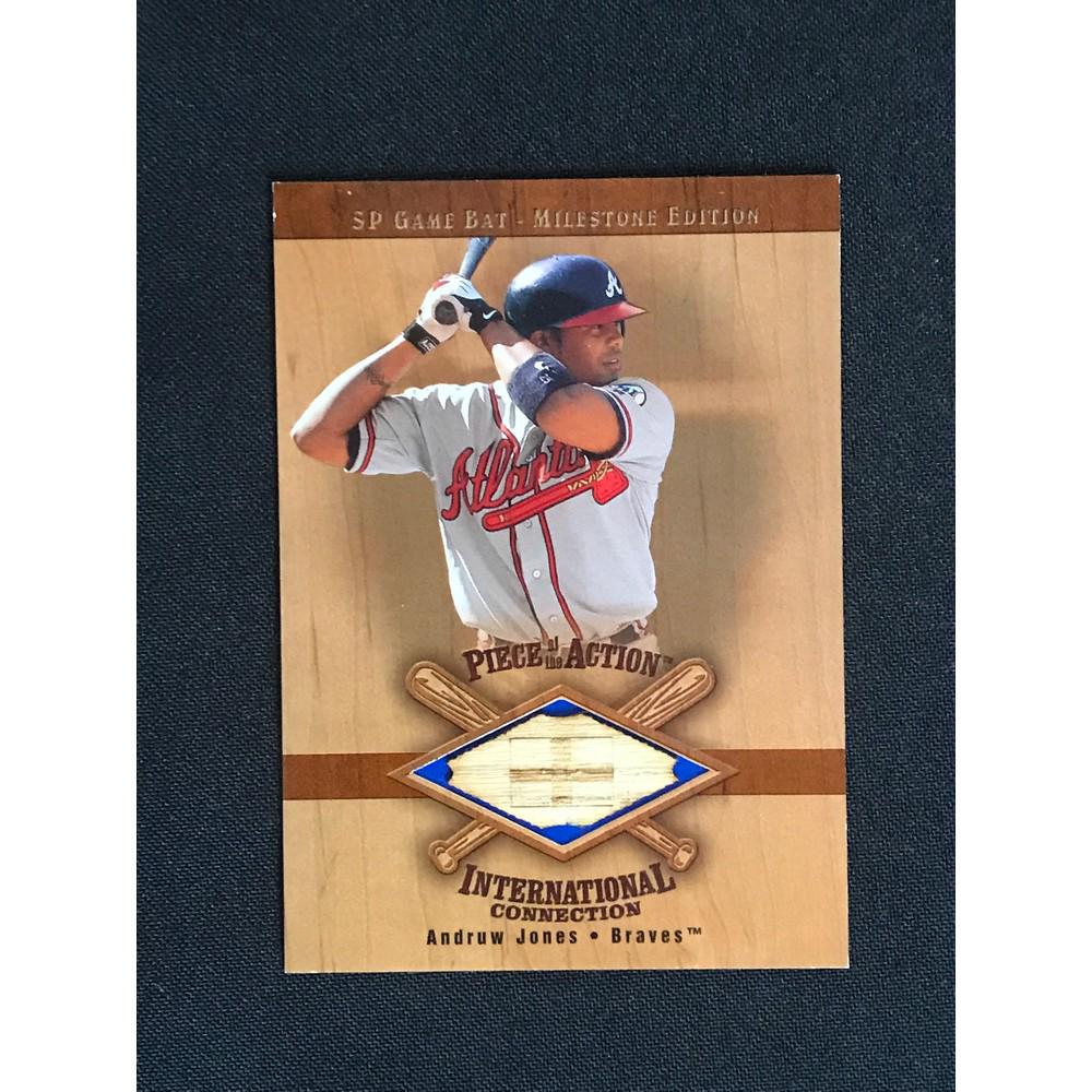 2001 Sp Andruw Jones Bat Card (1 of 2)