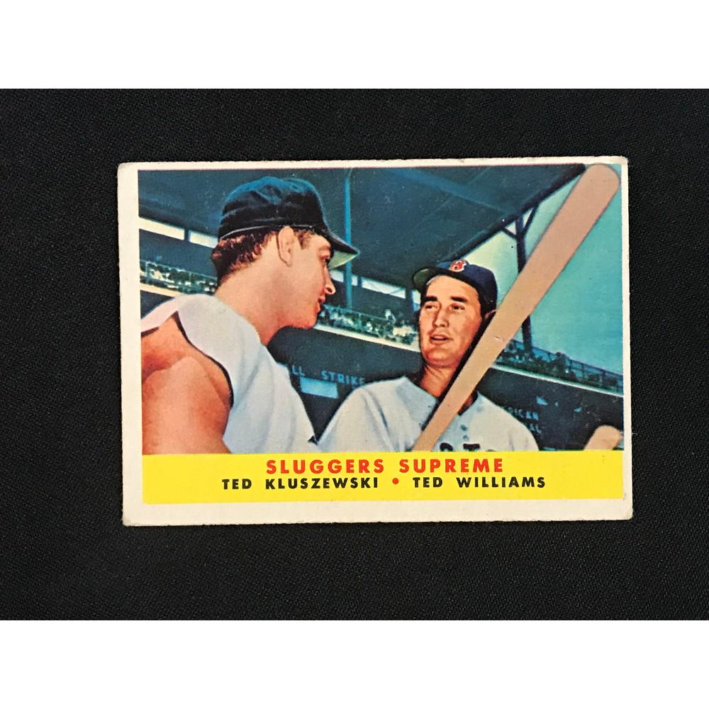 1958 Topps Sluggers Supreme: 1958 Topps Sluggers Supreme