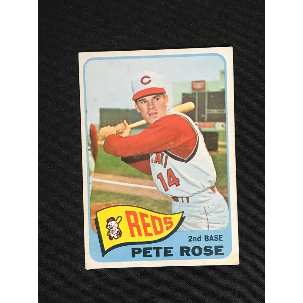 1965 Topps Pete Rose Card (1 of 2)