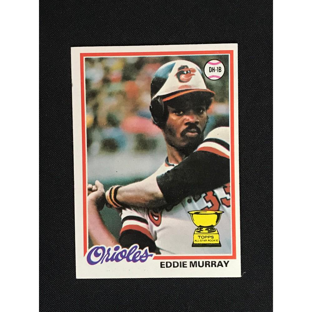 1978 Topps Eddie Murray Rookie: 1978 Topps Eddie Murray Rookie