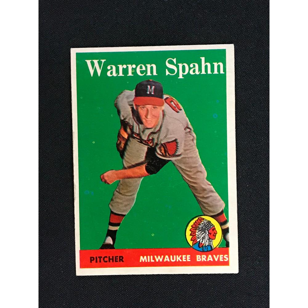 1958 Topps Warren Spahn (1 of 2)