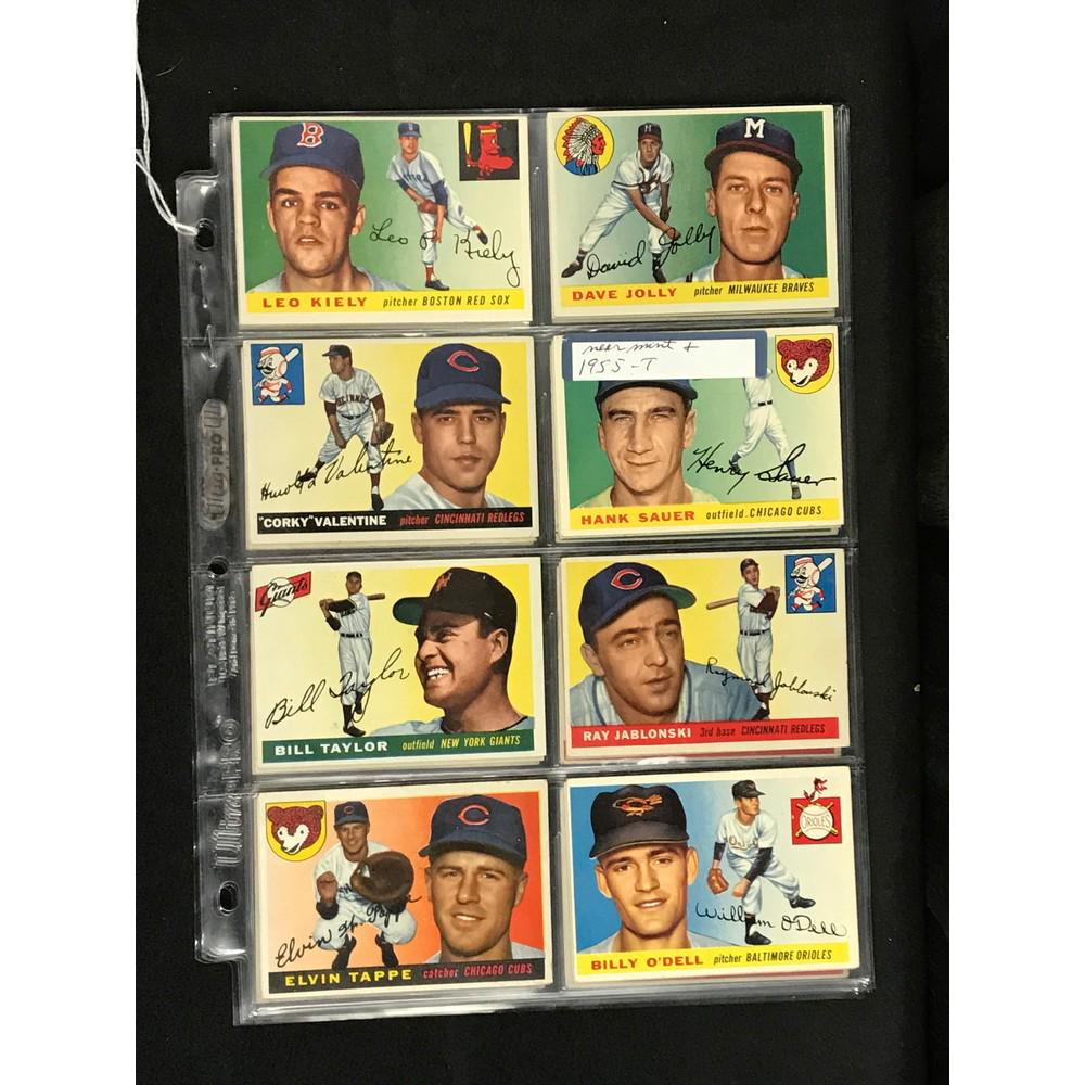 24 1955 Topps Baseball Cards (1 of 6)