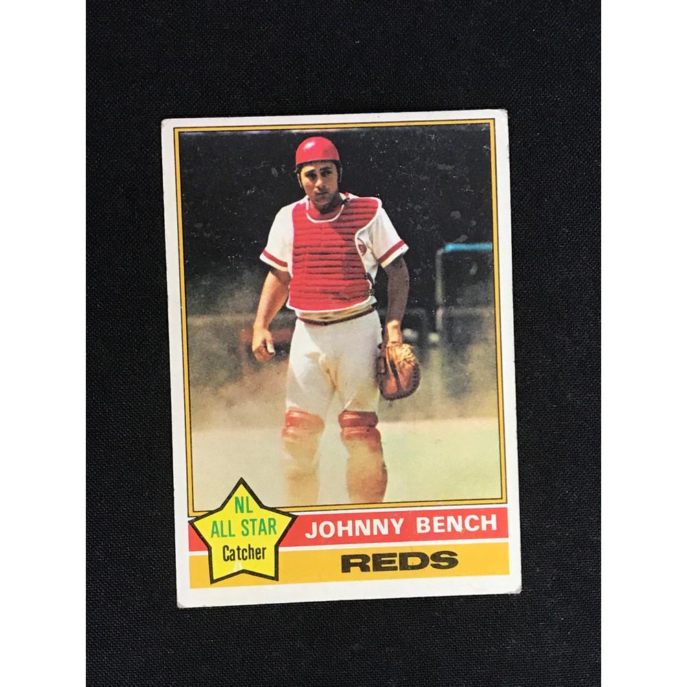 1976 Topps Johnny Bench Card (1 of 2)
