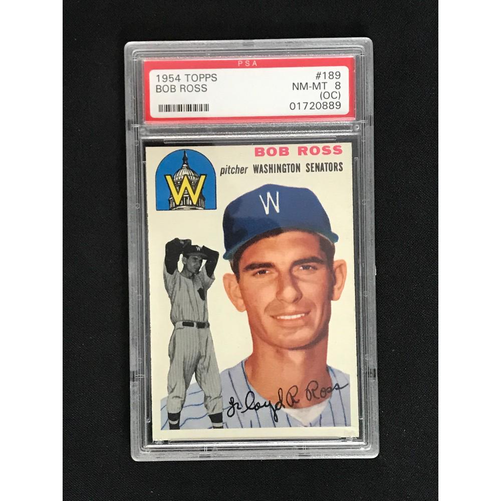 1954 Topps Bob Ross Psa 8 Oc (1 of 2)