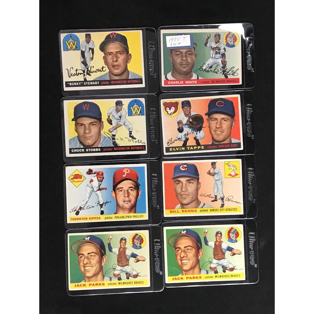 20 1955 Topps Baseball Cards (1 of 6)