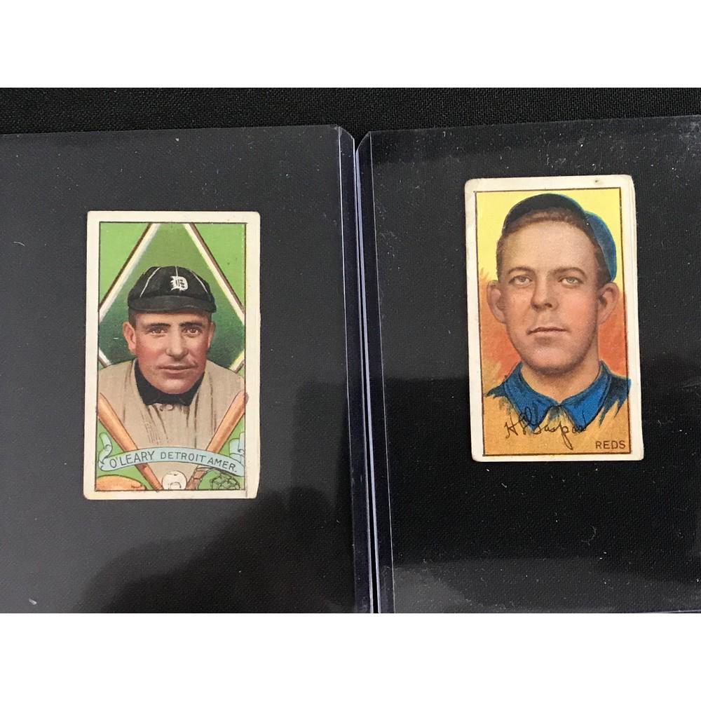 Two Antique Tobacco Card Baseball Panels (1 of 2)