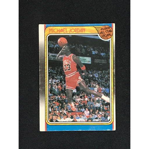 1988 fleer michael jordan reprint