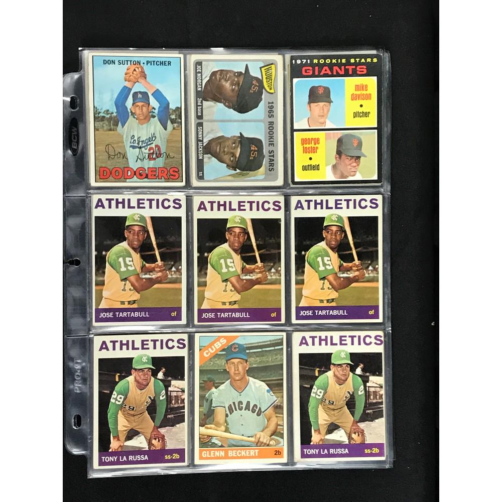 34 1960's-70's Baseball Rookie Cards (1 of 7)