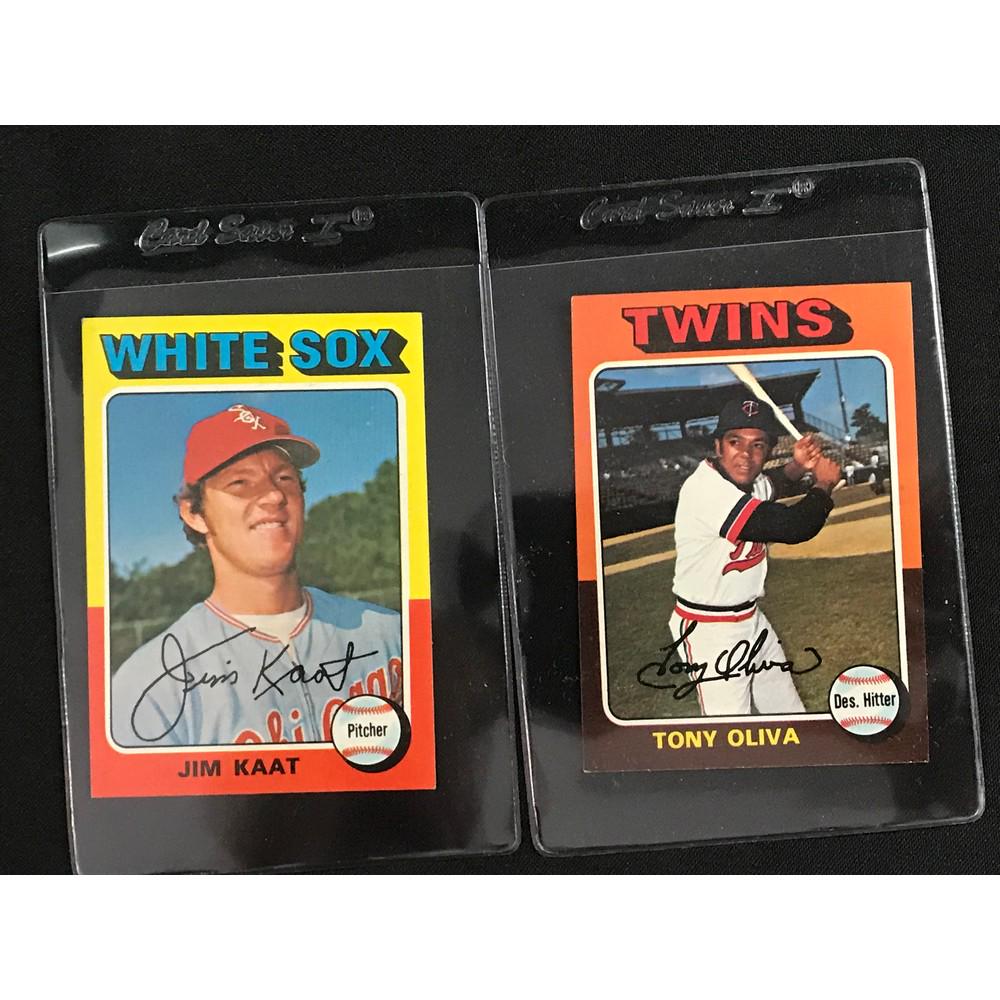 Two 1975 Topps Baseball Hof (1 of 2)
