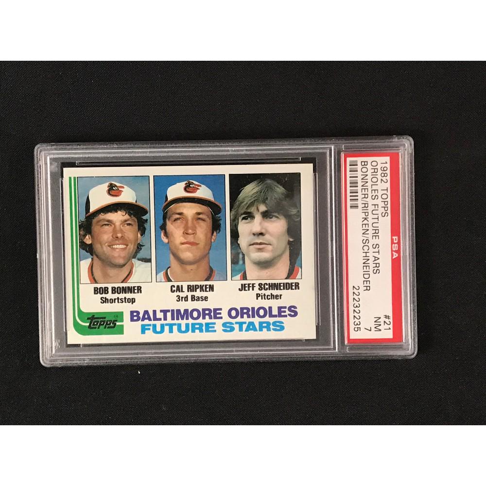 1982 Topps Cal Ripken Jr. Rc Psa 7 (1 of 2)
