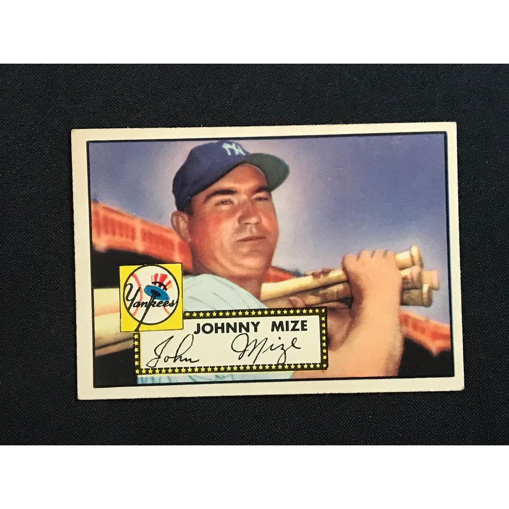 1952 Topps Johnny Mize (1 of 2)