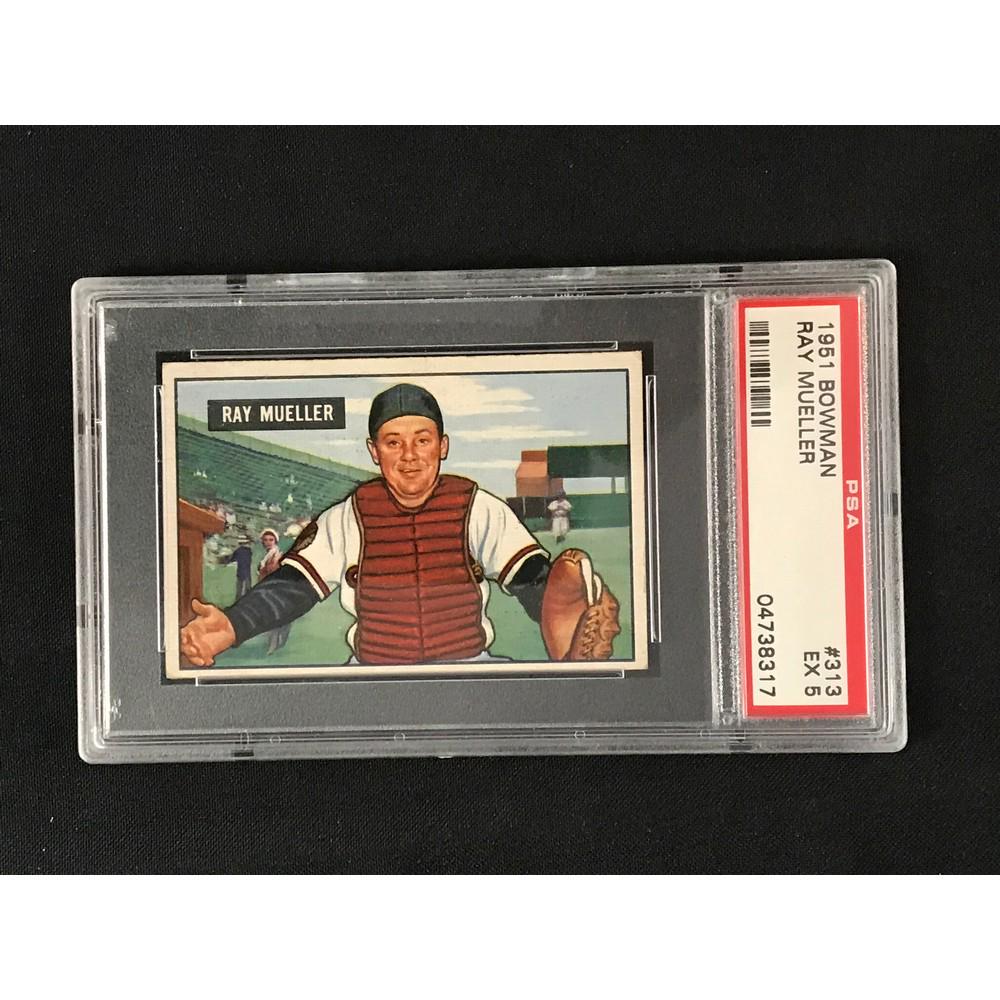 1951 Bowman Ray Mueller Psa 5 (1 of 2)