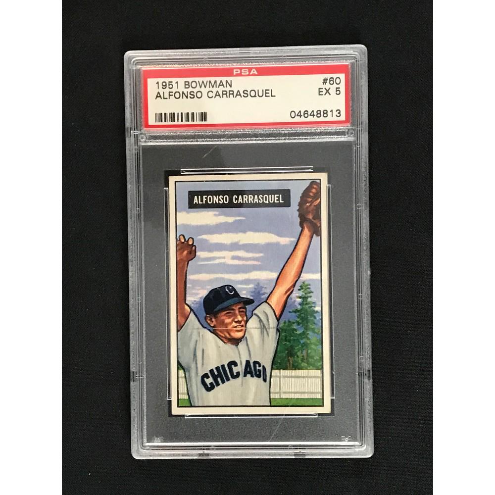 1951 Bowman Alfonso Carrasquel Psa 5 (1 of 2)