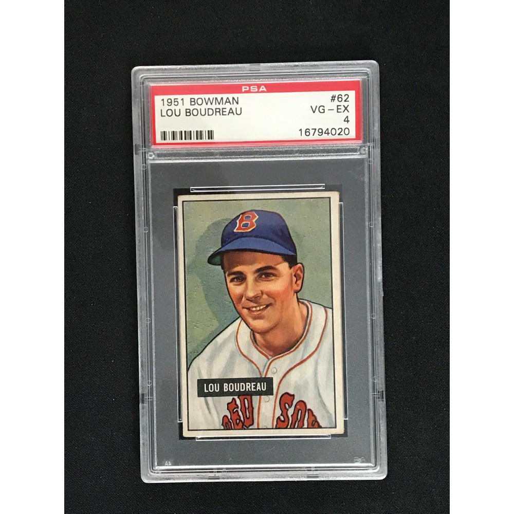 1951 Bowman Lou Boudreau Psa 5 (1 of 2)