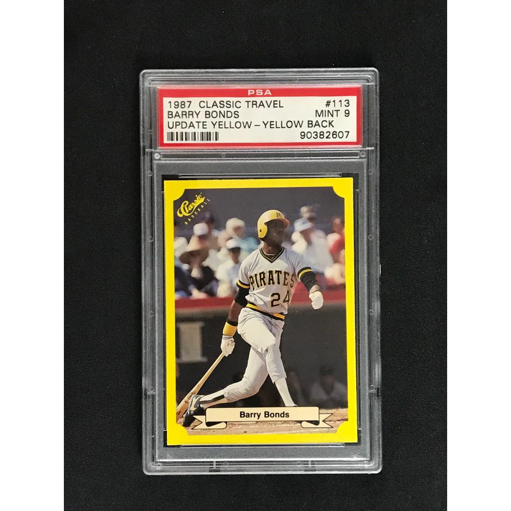 1987 Classic Travel Barry Bonds Rc Psa 9 (1 of 2)