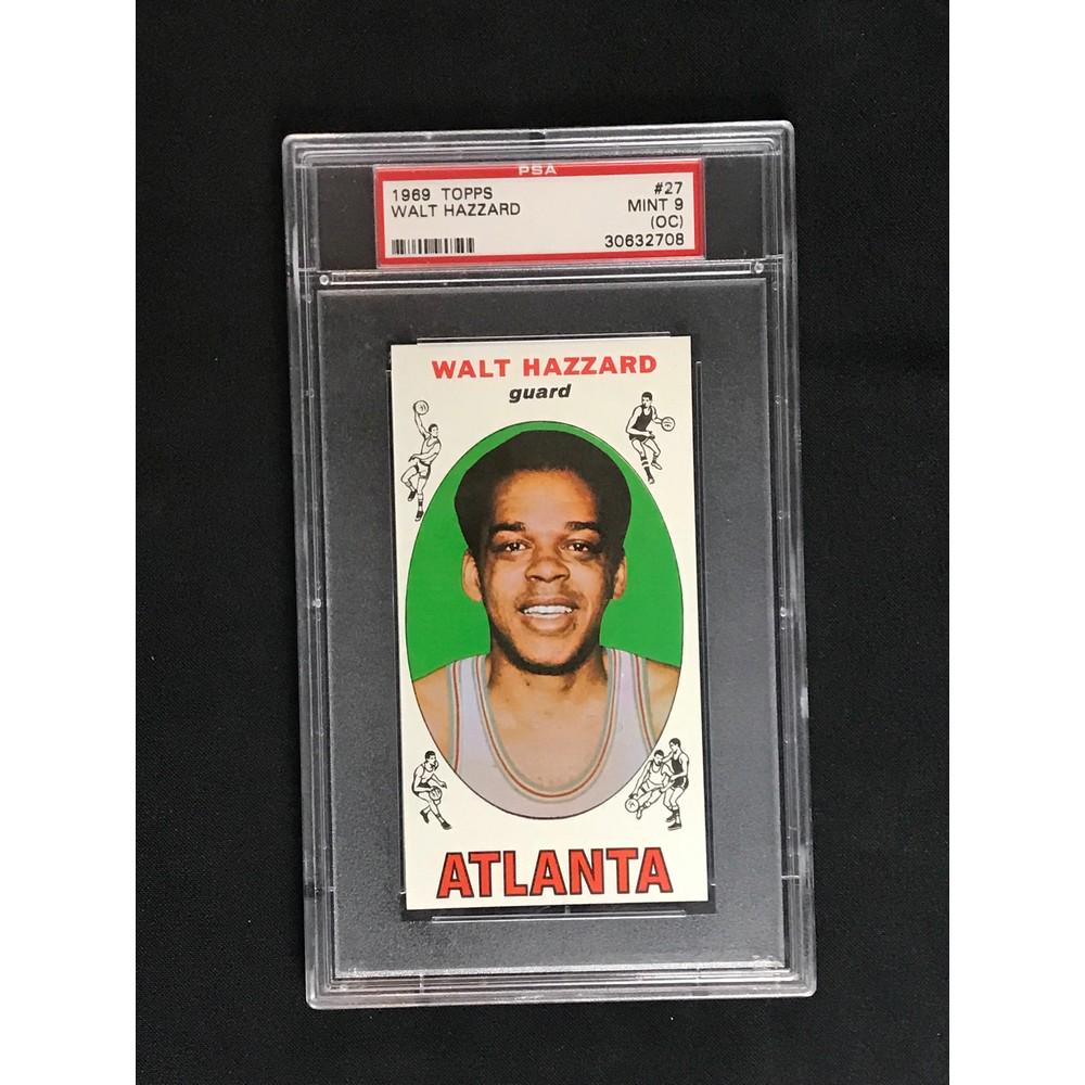 1969 Topps Walt Hazzard Rookie Psa 9 Oc (1 of 2)