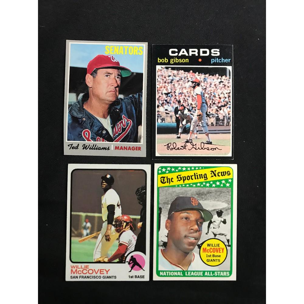 7 1960's-70's Baseball Stars/hof (1 of 2)