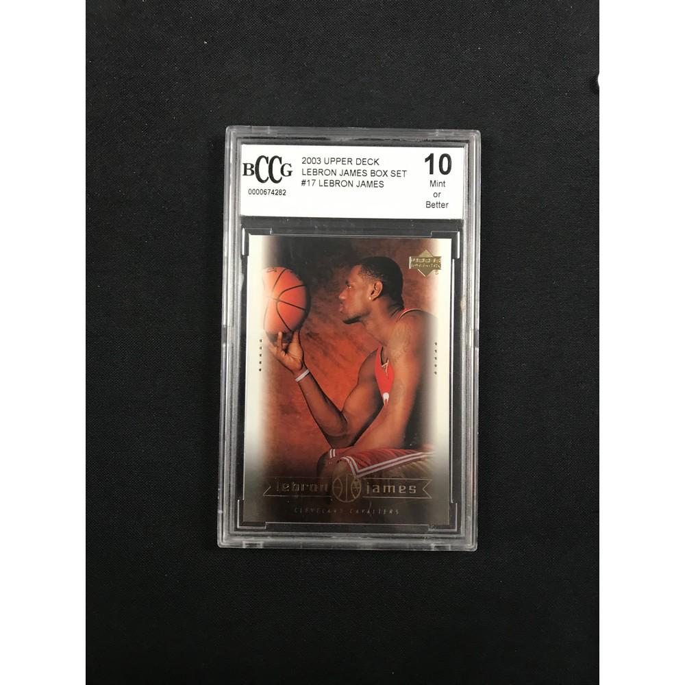 2003 Ud Lebron James Box Set Rc Bccg 10 (1 of 2)