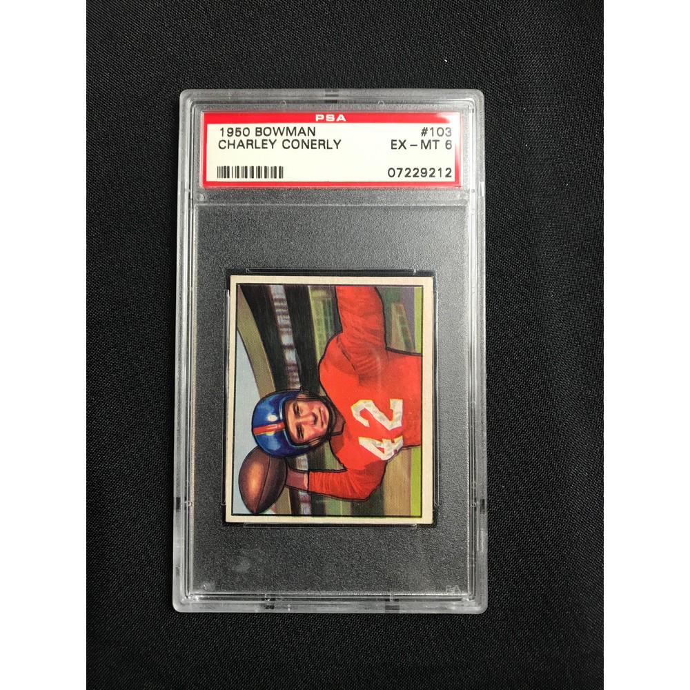 1950 Bowman Charley Conerly Psa 6 (1 of 2)