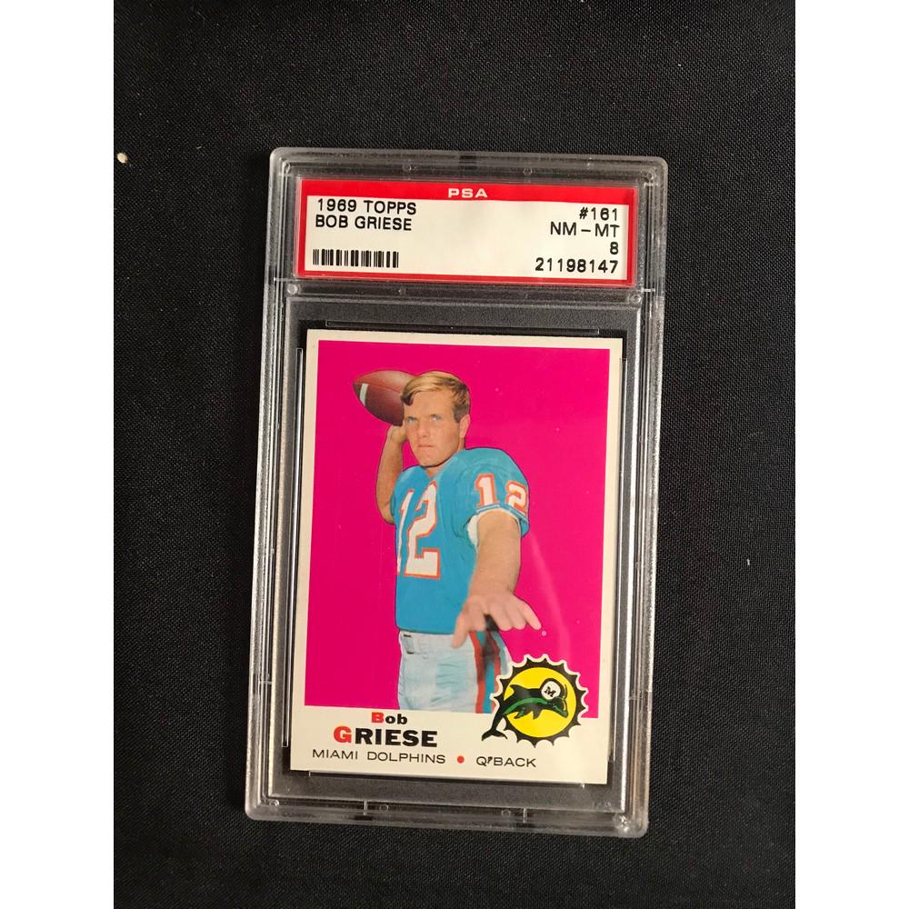 1969 Topps Bob Griese Psa 8 (1 of 2)