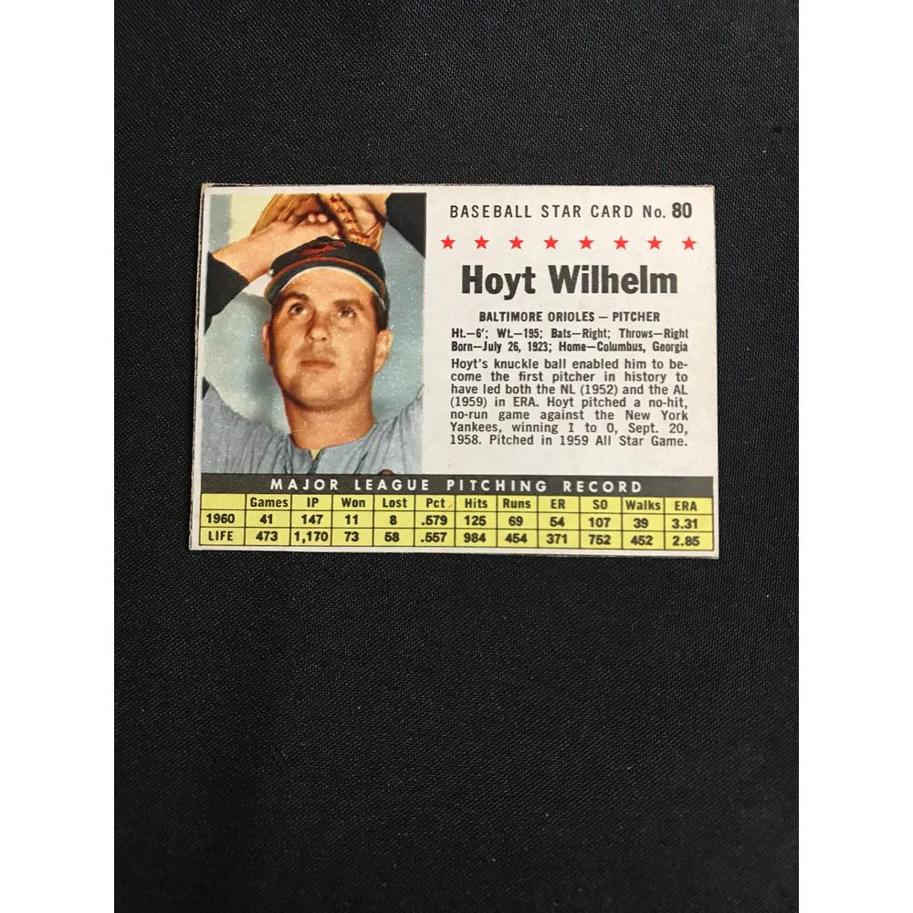1961 Post Cereal Hoyt Wilhelm: 1961 Post Cereal Hoyt Wilhelm