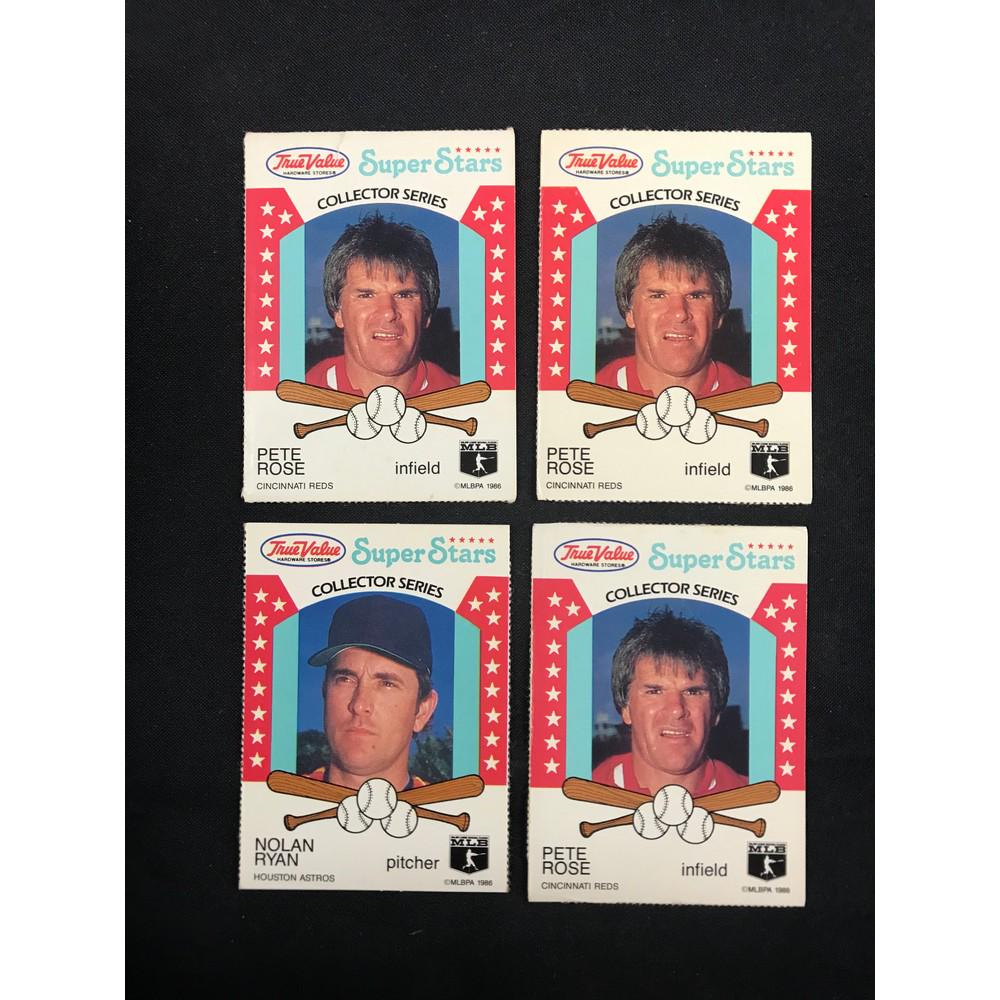 16 1981 True Value Baseball Superstars 3 Pete Rose (1 of 2)
