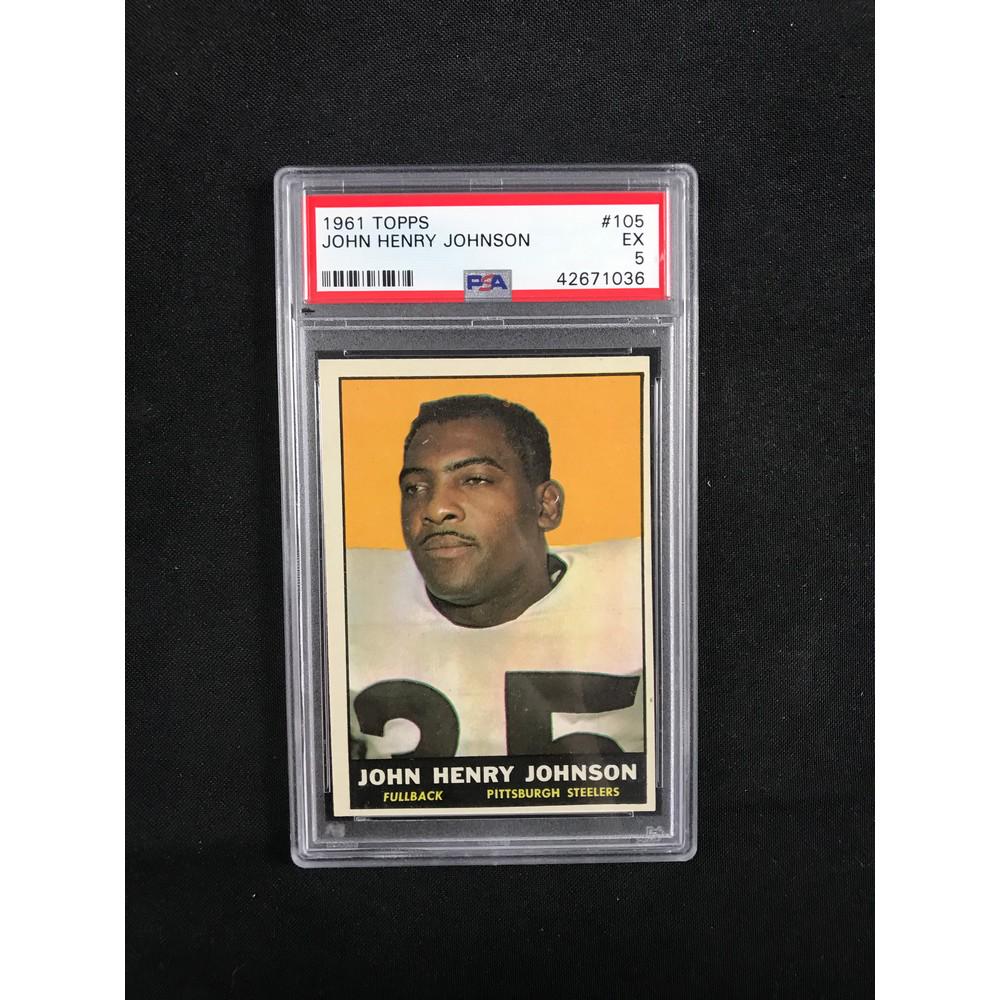 1961 Topps John Henry Johnson Psa 5 (1 of 2)
