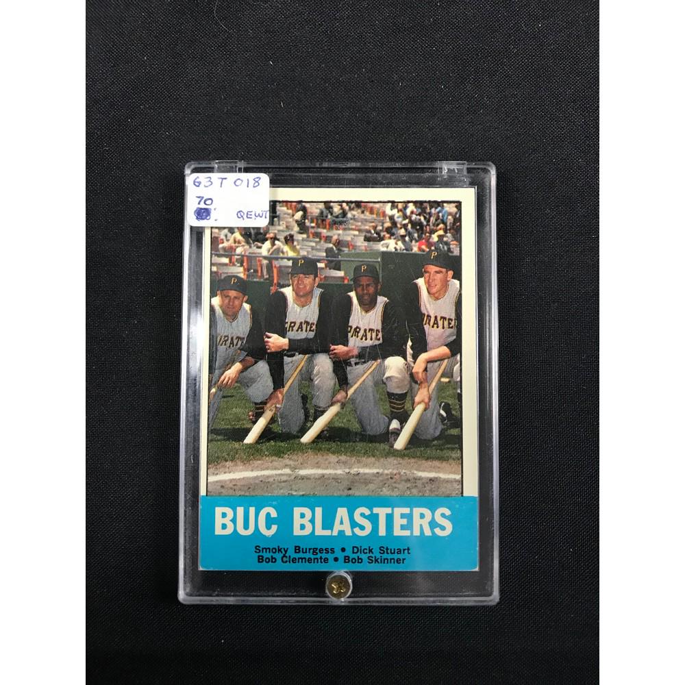 1963 Topps Buc Blasters Clemente (1 of 2)