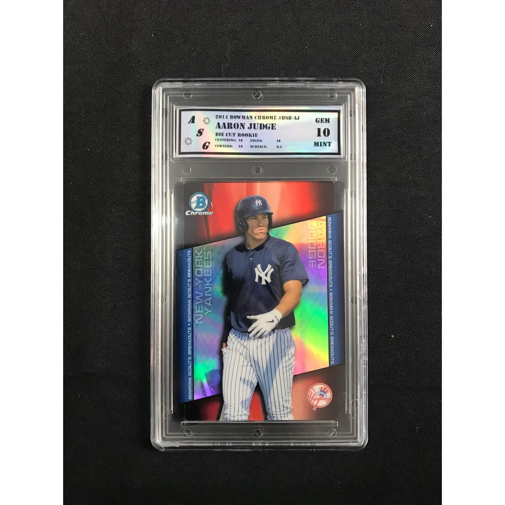 2014 Bowman Chrome Aaron Judge Rookie Graded 10 (1 of 2)