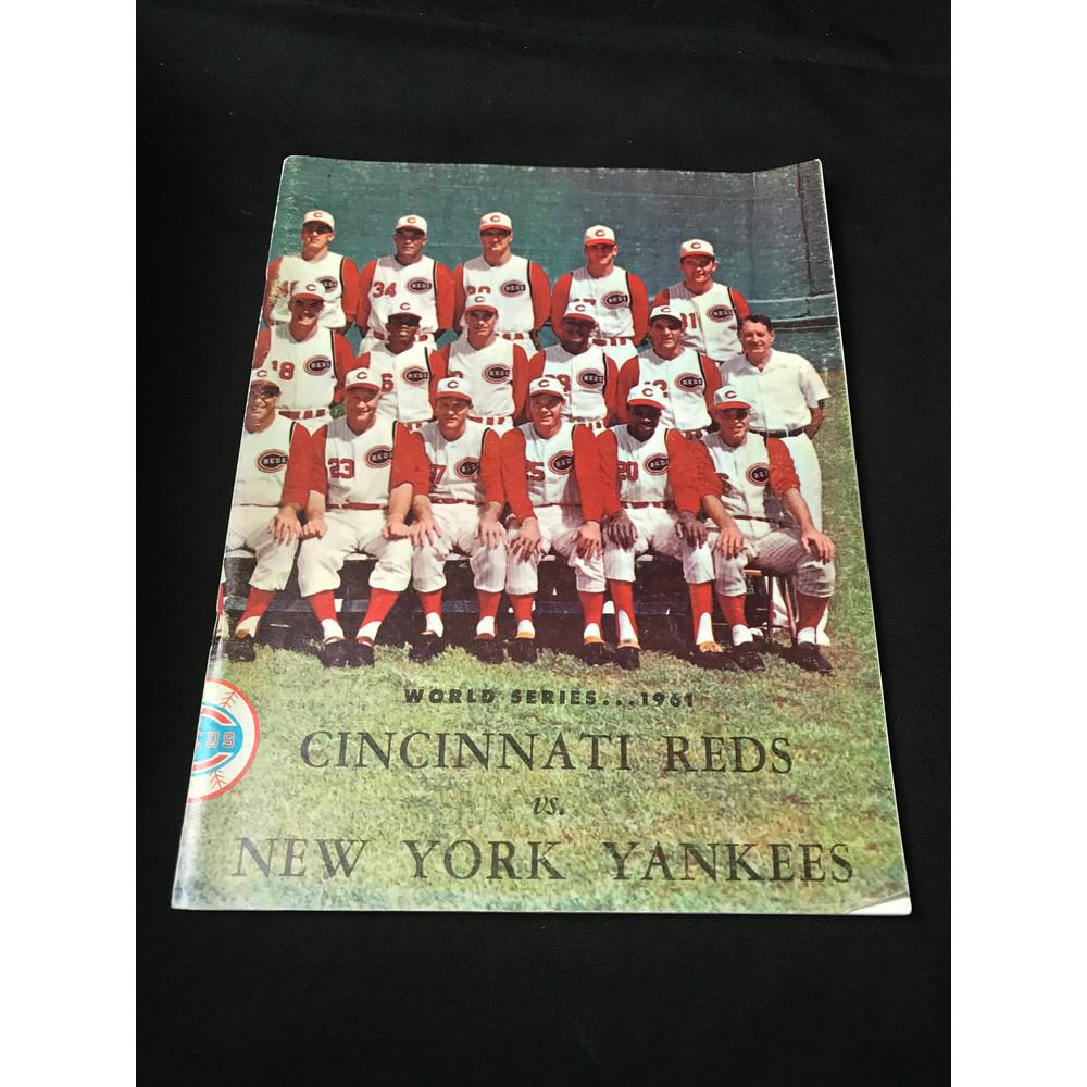 1961 World Series Program Reds Vs Yankees (1 of 2)