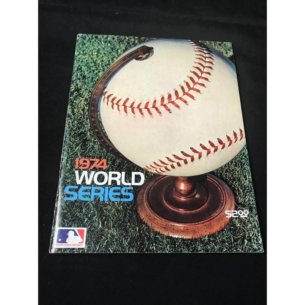 1974 World Series Program: 1974 World Series Program