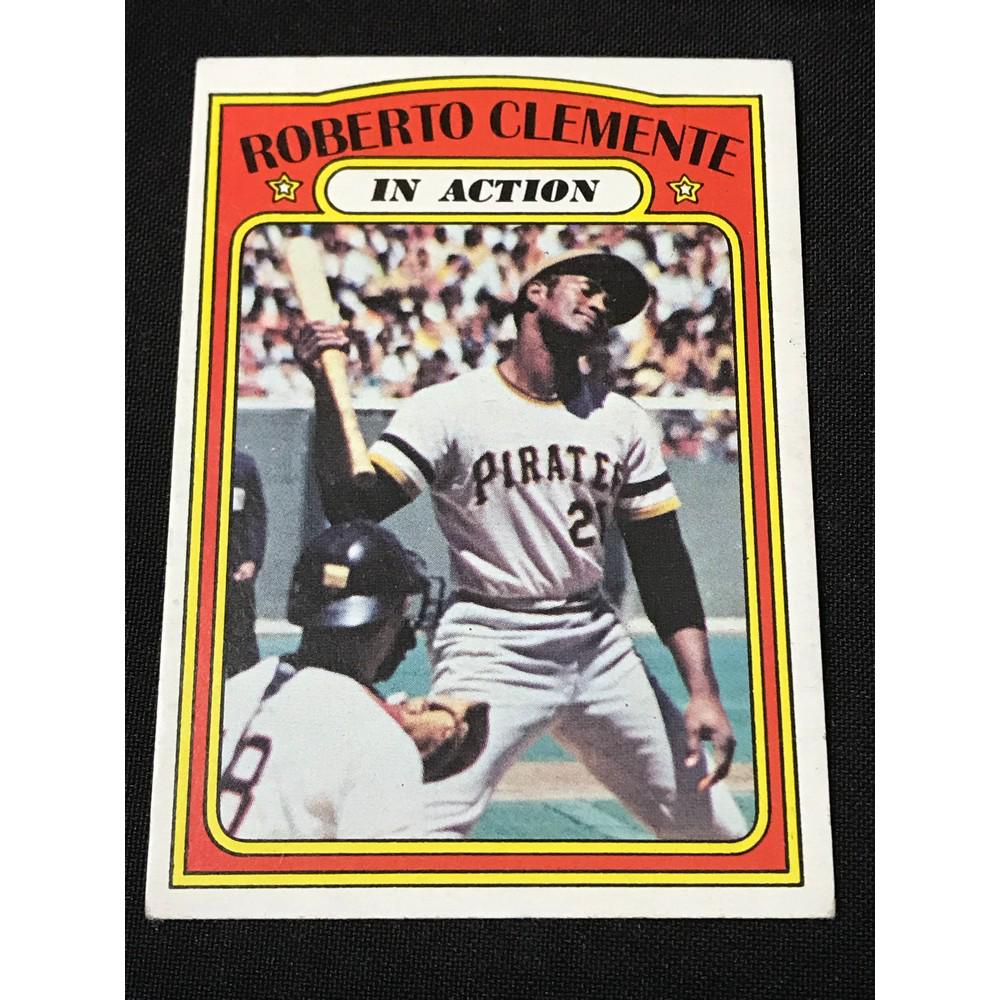 1972 Topps Roberto Clemente In Action (1 of 2)