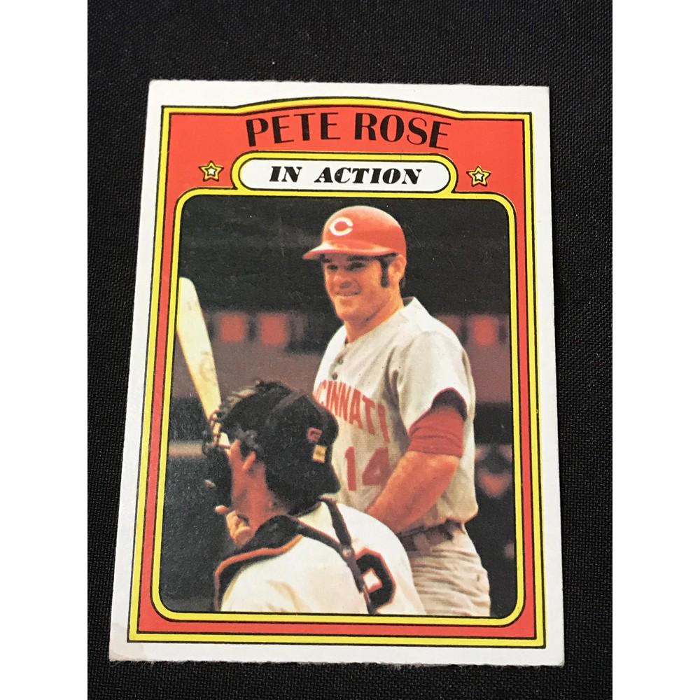 1972 Topps Pete Rose In Action (1 of 2)