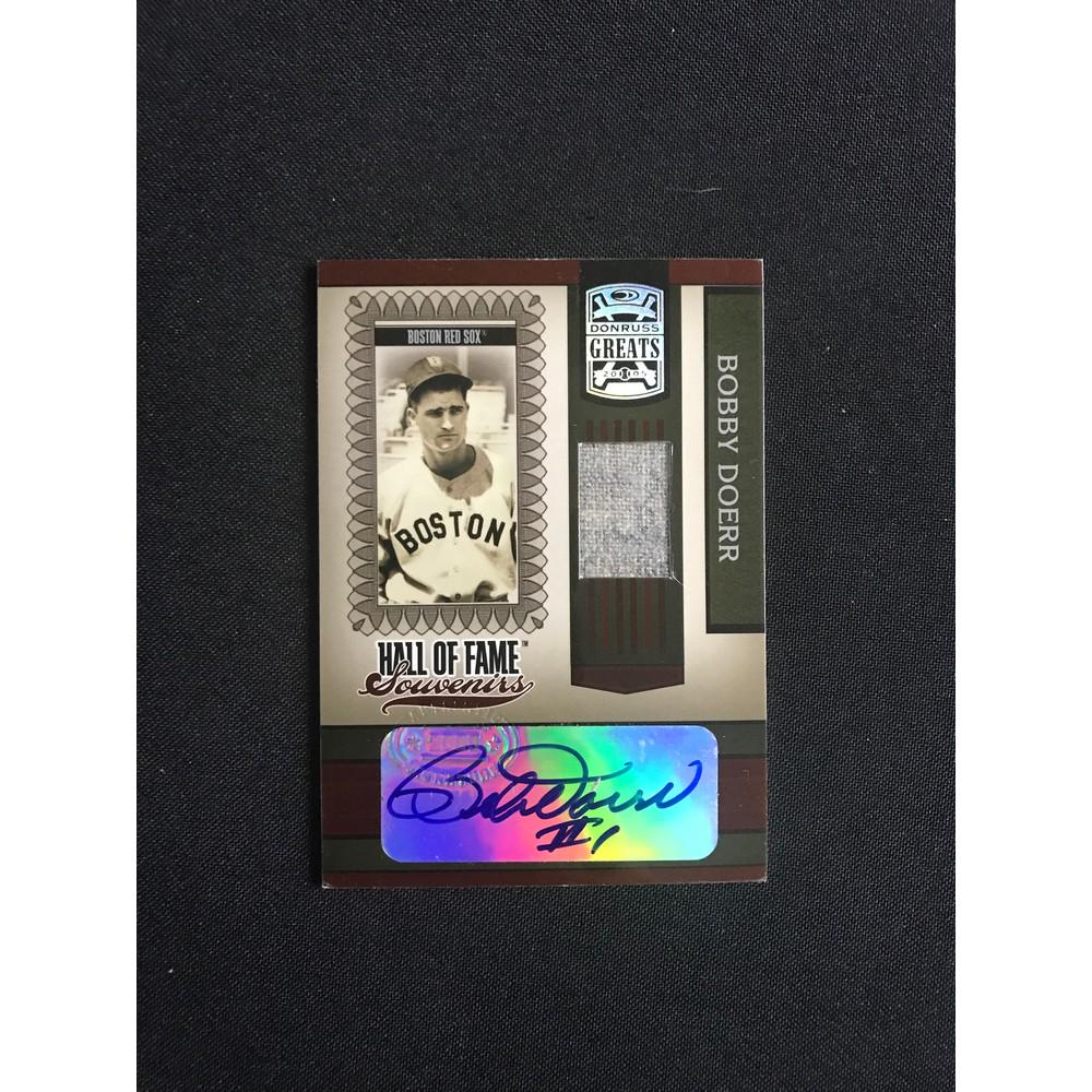 2005 Donruss Bobby Doerr Auto Card (1 of 2)