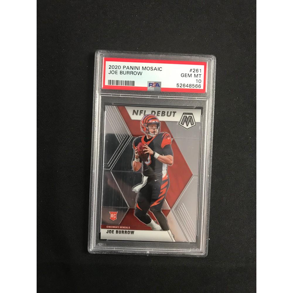 2020 Mosaic Joe Burrow Rookie Psa 10 (1 of 2)