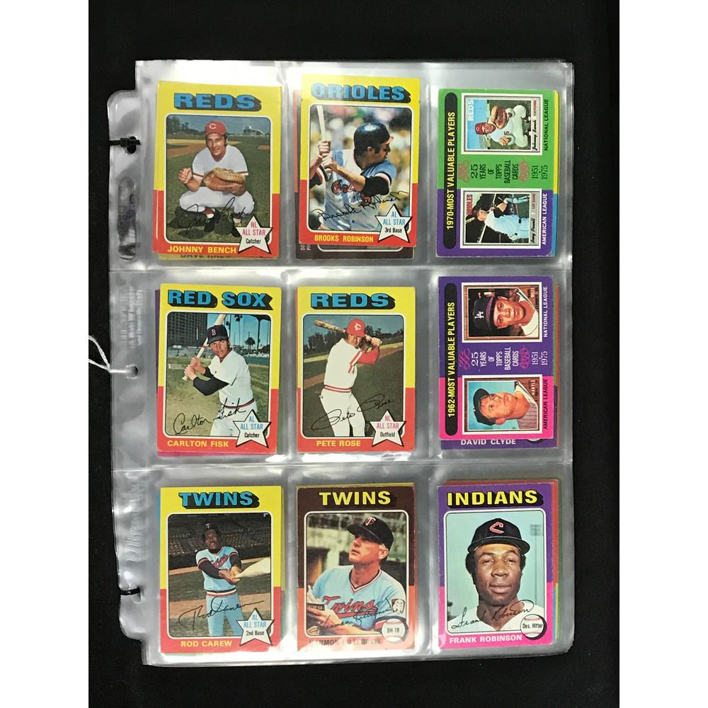 240 Different 1975 Topps Baseball Mini With Hof (1 of 6)
