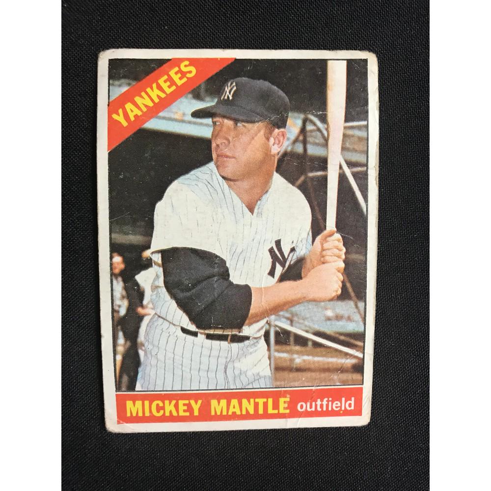 1966 Topps Mickey Mantle #50 (1 of 2)