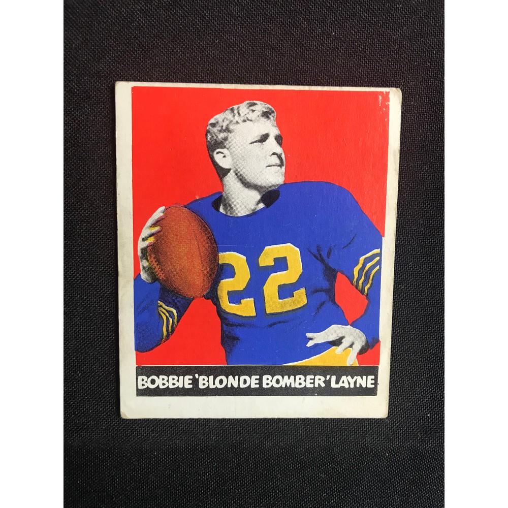 1948 Leaf Football Bobby Layne Rookie (1 of 2)