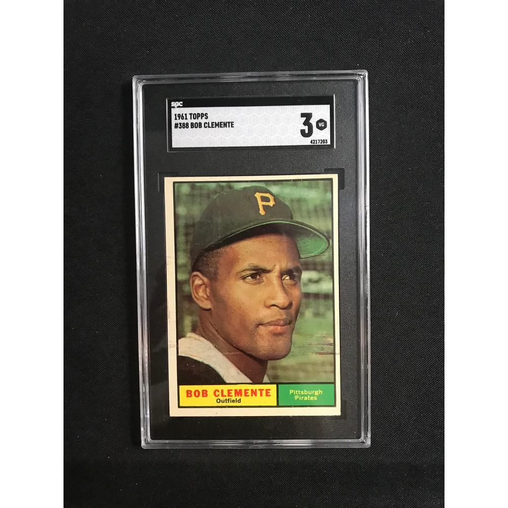 1961 Topps Roberto Clemente Sgc 3 (1 of 2)