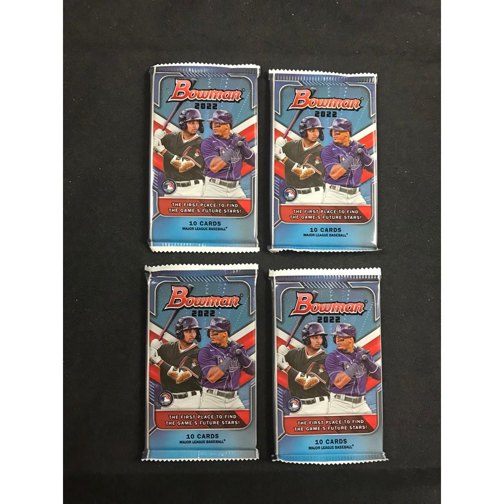 5 2022 Bowman Baseball Sealed Packs (1 of 2)