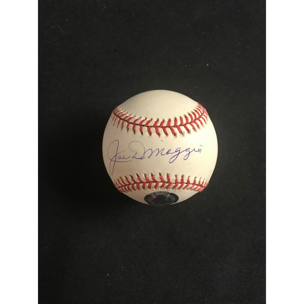 Joe Dimaggio Signed 1996 World Series Ball Gfa Coa (1 of 2)