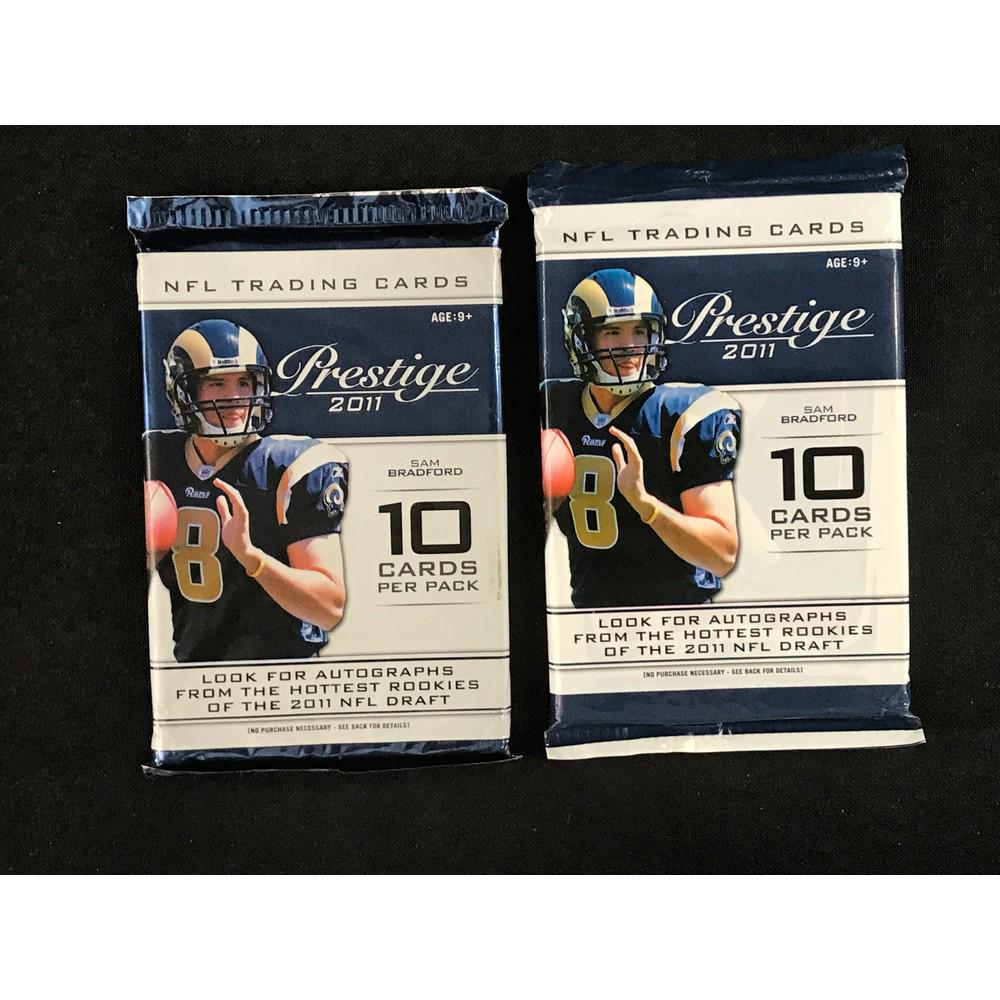 2 2011 Prestige Football Packs: 2 2011 Prestige Football Packs