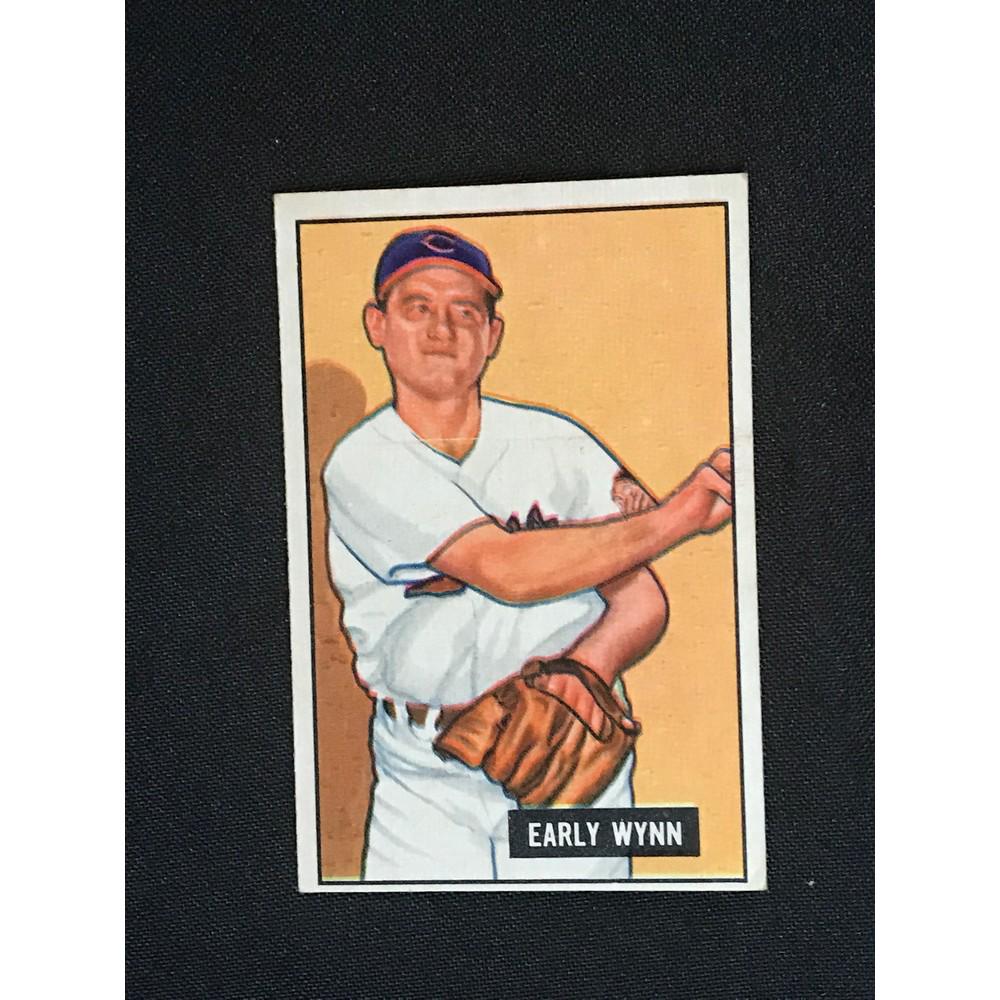 Crease Free 1951 Bowman Early Wynn (1 of 2)