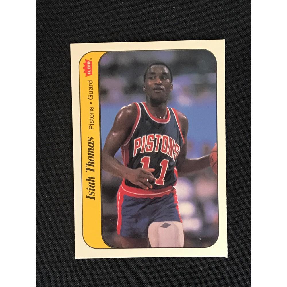 1986 Fleer Isiah Thomas Sticker Nice Condition (1 of 2)